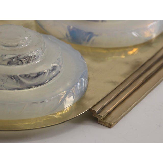 Wall Lights attributed to Atelier Petitot, 1930s, Set of 2 For Sale - Image 9 of 13
