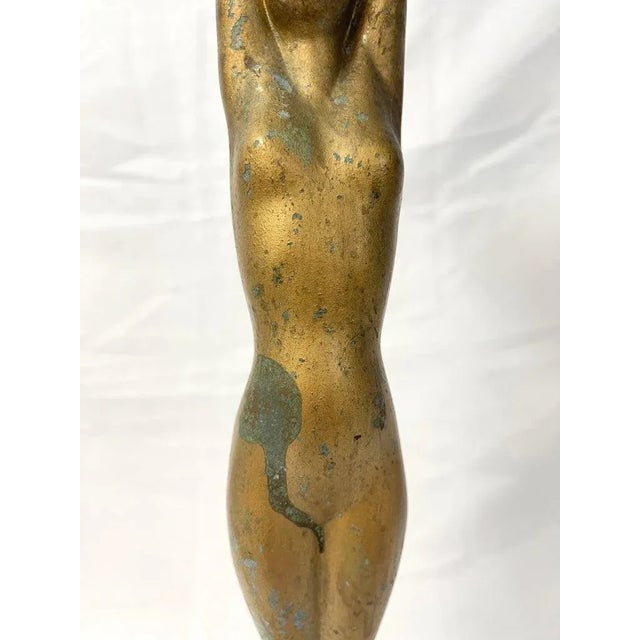 Art Deco Nude Smoking Stand Signed Frankart For Sale In New York - Image 6 of 12