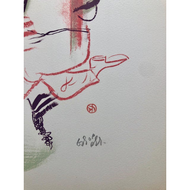 Hand signed in pencil and numbered with Roman numerals 8/24. A very small edition. Old Lower East Side of New York or East...