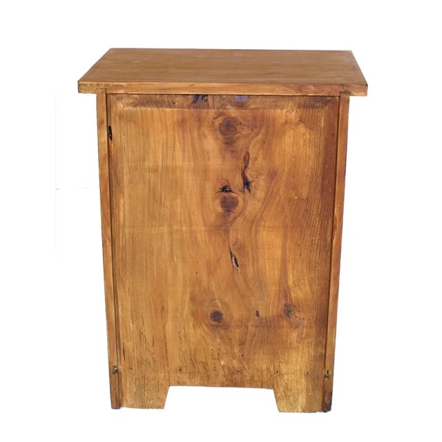 Art Deco Tyrolean Nightstand, 1920s For Sale - Image 4 of 5