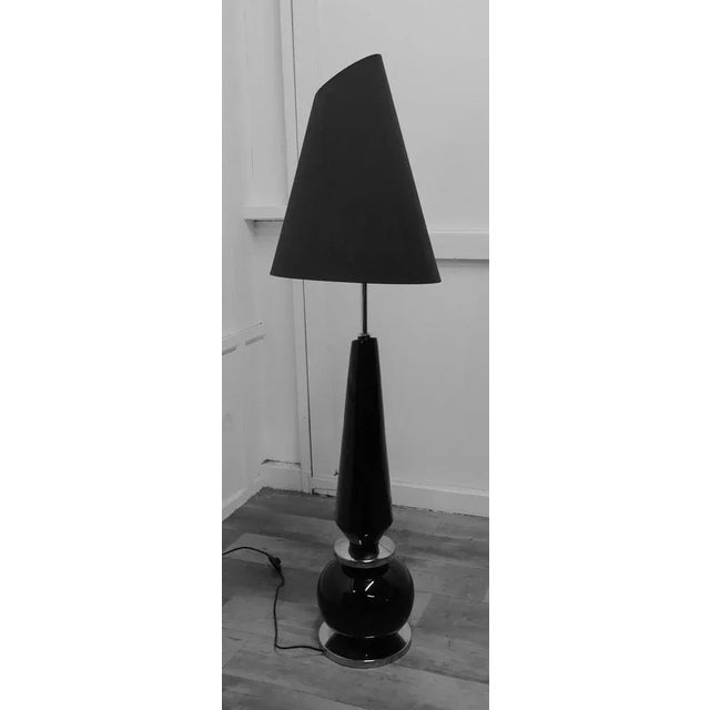 Ceramic Virtual Reality Floor Lamp Du Soleil, 1960s For Sale - Image 7 of 13