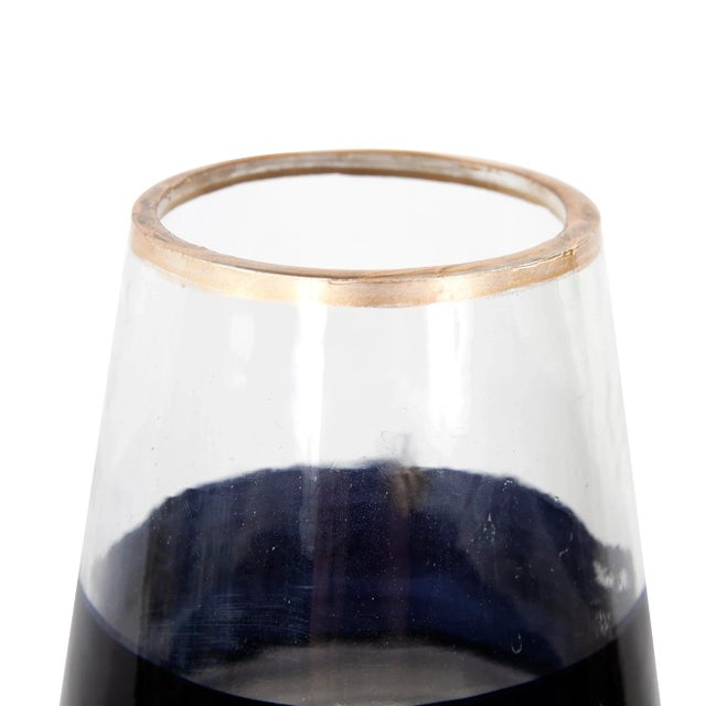 Modern The Vector Glass Torpedo Vase, Tall For Sale - Image 3 of 6