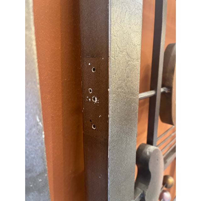 Mid Century Italian 3 Panel Screen For Sale - Image 10 of 10