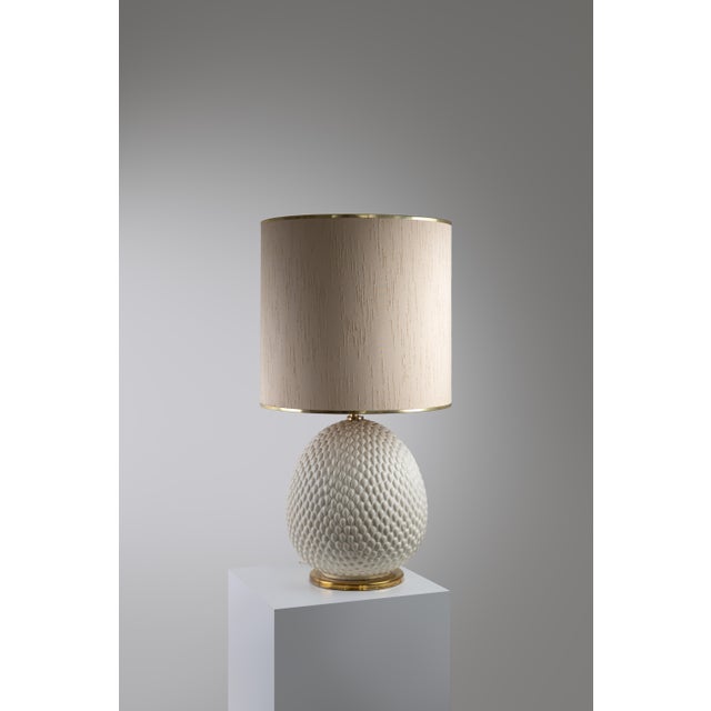 Large Vintage Italian Ceramic Table Lamp, 1970s For Sale - Image 13 of 13