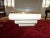 1970's Karl Springer Style Cream Wall Mounted Console Table For Sale - Image 4 of 11