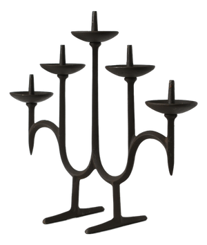 Cast Iron Candleholder by Jens Harald Quistgaard for Dansk, 1960s