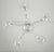 Transparent Restored Traditional Clear Crystal Five Arm Chandelier For Sale - Image 8 of 10
