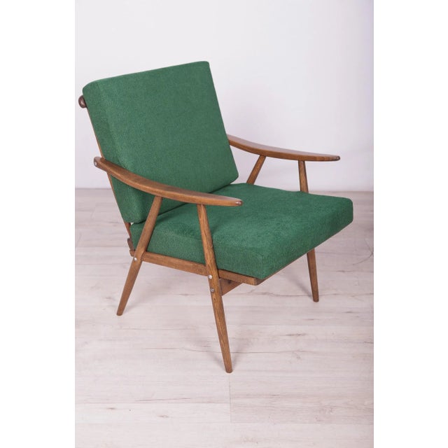 Forest Green Set of Armchairs from Ton, 1960s For Sale - Image 8 of 16