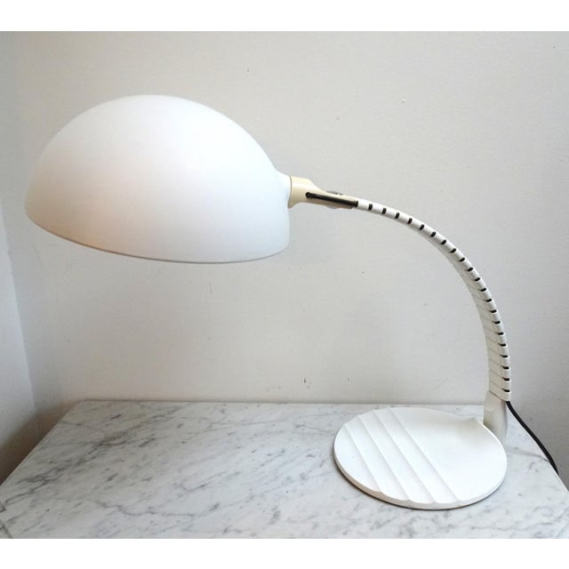 White Flex 660 Table Lamp by Elio Martinelli for Martinelli Luce, 1970s For Sale - Image 18 of 18