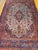 Early 20th Century Persian Kashan Rug, Hand-Knotted Wool, Floral Pattern, Turquoise & Red,6x9 For Sale - Image 13 of 18