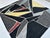 Textile Cubist Abstract Carpet in Carbon Black & Saffron - 8'10" X 9'10" For Sale - Image 7 of 10