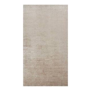 Rug & Kilim’s Oversized Contemporary Textural Solid Rug in Beige Tones - 11x20 For Sale
