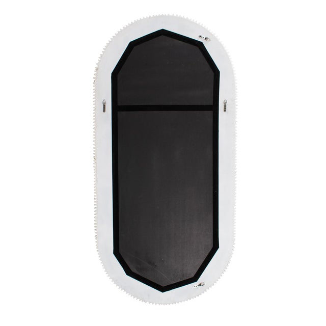 2020s Coralline Oversized Oval Mirror For Sale - Image 5 of 11