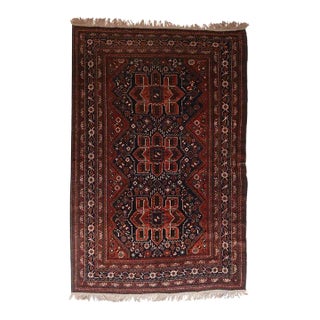 Antique Qashqai Rug 5'11'' x 8'9'' For Sale