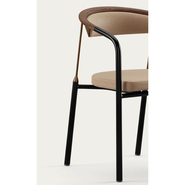 Chairman Chair in Walnut with Upholstery in Lime by Henrik Tengler for One Collection For Sale - Image 10 of 16