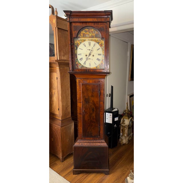 Early 19th Century Scottish Regency Grandfather Clock For Sale In Los Angeles - Image 6 of 12