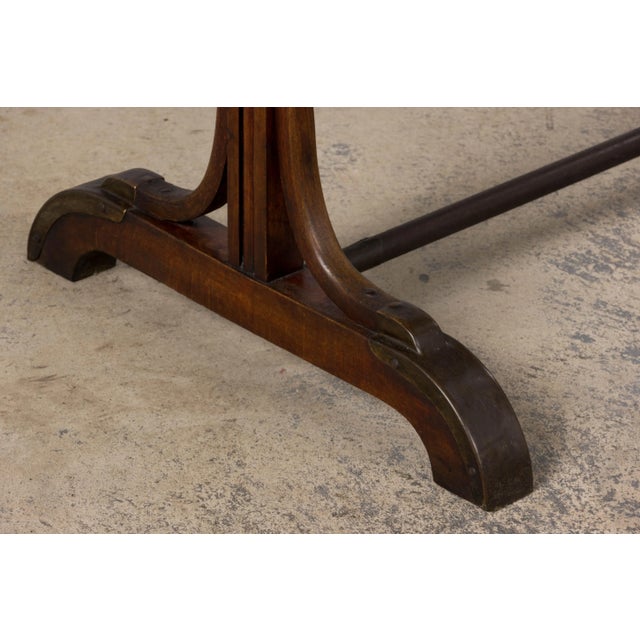 Brown French Thonet Style Bentwood Bistro Table For Sale - Image 8 of 18