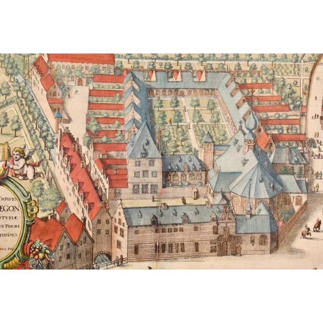 Sculpture Materials Cartusia Bruxellensis by Lucas Vorsterman the Younger, 1659 For Sale - Image 7 of 8