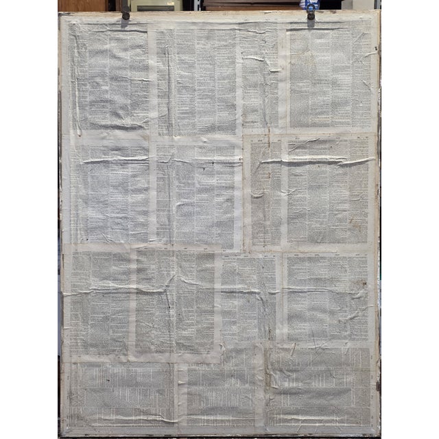 Paint Decorative Panel with Framed Botanical Composition, 1920s For Sale - Image 7 of 14