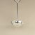 A French Art Deco ceiling light from circa 1935. The frame is made of nickel-plated copper. It features a signed "ZAN"...