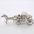1970s Vintage Italian Handmade Genuine Silver Carriage With Horse Figurine Miniature, Made in Tuscany (Arezzo) For Sale - Image 5 of 10
