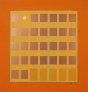 Arthur Boden, "Seasons 3," Silkscreen
