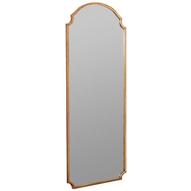 The beautiful Saxton floor mirror features intricate details and a modern look. This piece is sure to add a statement to a...