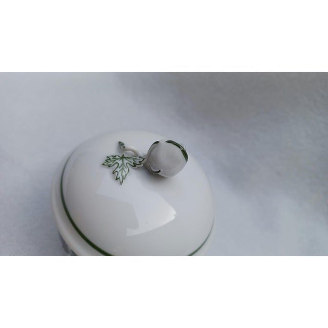 Vintage Porcelain Miniature Sugar Bowl from Meissen, 1970 For Sale - Image 4 of 10