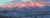 Last Light by Mark Harrison | Oil on canvas Mountain landscape at sunset with snow. For Sale