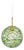 Large Green Murano Ball Pendant Light from Doria, Germany, 1970s For Sale