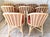 1980s Set of 9 McGuire Rattan & Cane Club Chairs For Sale - Image 5 of 16