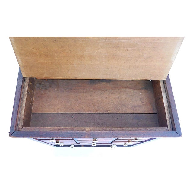 19th C. Pennsylvania Apothecary / Spice Cabinet For Sale - Image 4 of 6
