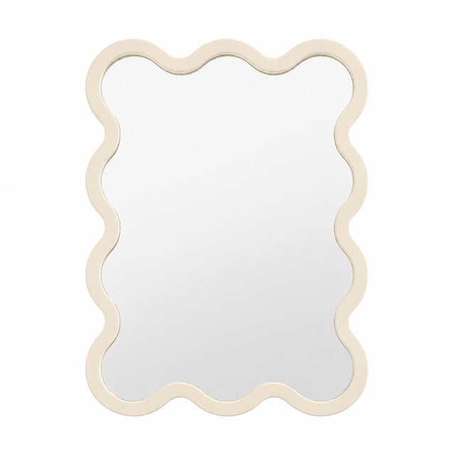 Medium Contemporary Sculptural Wavy Wall Mirror – Hvyli 10 by Oitoproducts For Sale - Image 9 of 17