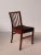 Brown Restored Mahogany Dining Chairs with Horse Hair Upholstery, Customizable Reupholstery, 1950s, Set of 8 For Sale - Image 8 of 11