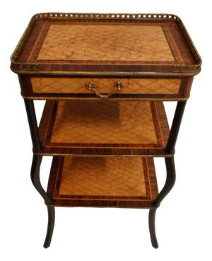 Antique Inlaid Side Table