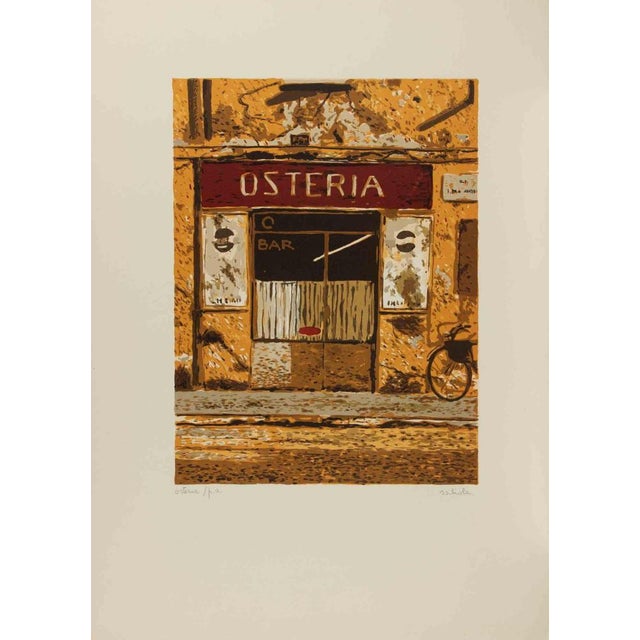 Lithograph on paper. Hand signed and titled in pencil. Artist Proof. Very good condition. This piece is attributed to the...