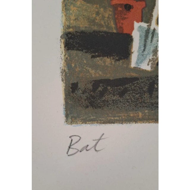 Roland Oudot, Sodom and Gomorrah, 1945, Original Lithograph For Sale - Image 7 of 8