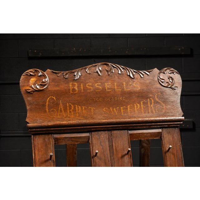 Traditional Early 20th Century Bissell Carpet Sweeper Mercantile Display For Sale - Image 3 of 10
