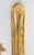 Hollywood Regency Vintage Italian Florentine Giltwood & Tole Tassel Candle Sconce For Sale - Image 3 of 8