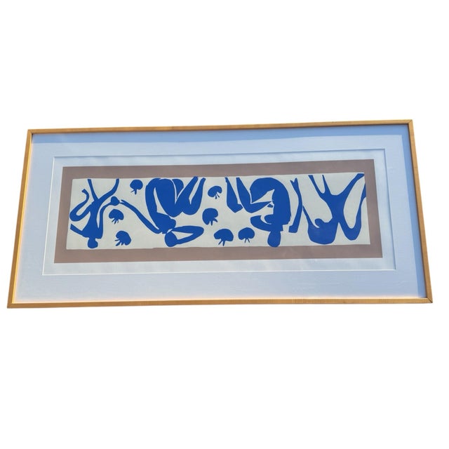 1990s 1990s Femmes Et Singes (Serigraph) by Henri Matisse Art Print Printed in England For Sale - Image 5 of 12