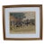 Framed 1908 Spread Eagle Inn Historical Print by Robert Smith Ale Brewing Co. For Sale