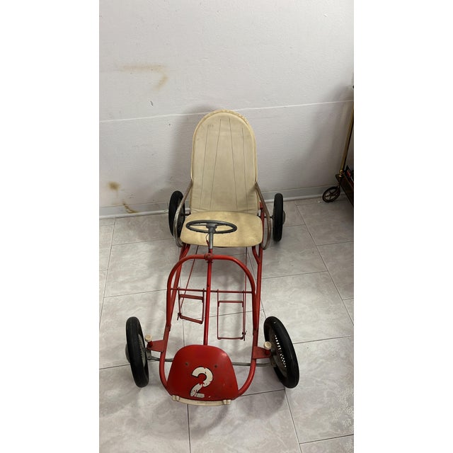 Mid-Century Giordani Pedal Car, 1960s For Sale - Image 9 of 10