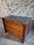 Traditional Antique Chest of Drawers in Walnut and Oak with Marble Top, France, 1820-1850 For Sale - Image 3 of 18