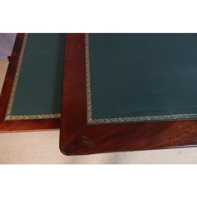 Antique Flat Desk in Wood, 1800s For Sale - Image 14 of 16