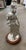 Marcello Giorgio Silver Laminate Maiden Figurine With Kindling Large 16in Tall Please note that this is the large issue....