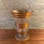 Mid 20th Century Gilt & Frosted Glass Decorative Vase For Sale - Image 4 of 8