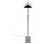 Metal Mid-Century Chrome Swing Arm Pharmacy Task Floor Lamp by Koch & Lowy (Omi) For Sale - Image 7 of 10