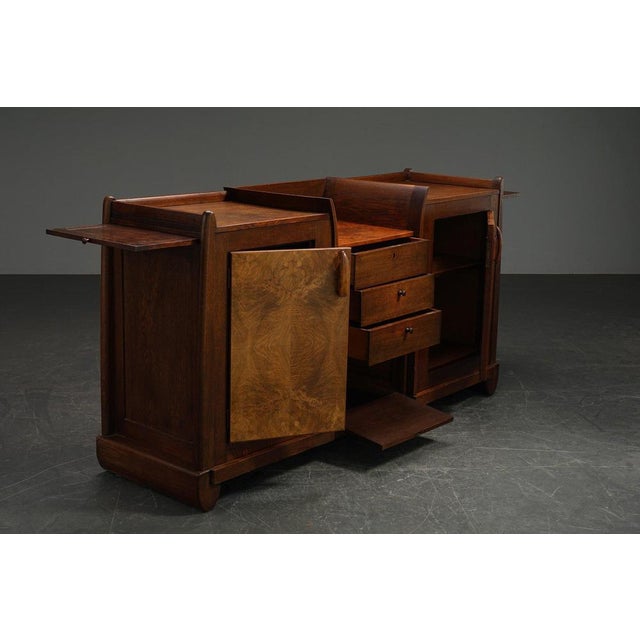 Amsterdamse School Sideboard by Architect Paul Bromberg For Sale - Image 12 of 18