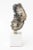 Vintage Aurelio Teno Silvered Bronze, Enamel and Quartz Amethyst and Marble Sculpture For Sale In Miami - Image 6 of 11