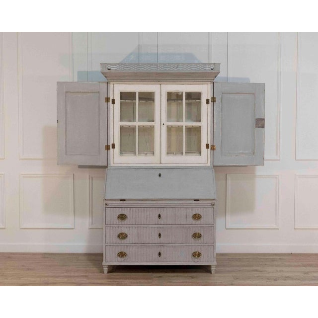 Late 18th-Century Scandinavian Two-Part Secretary, Circa 1790 For Sale - Image 17 of 17